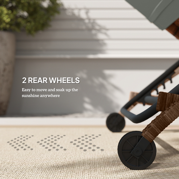 折叠式躺椅 /沙滩椅（不支持无理由退货）-5