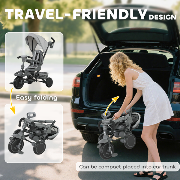 带可调节靠背的儿童三轮车-5