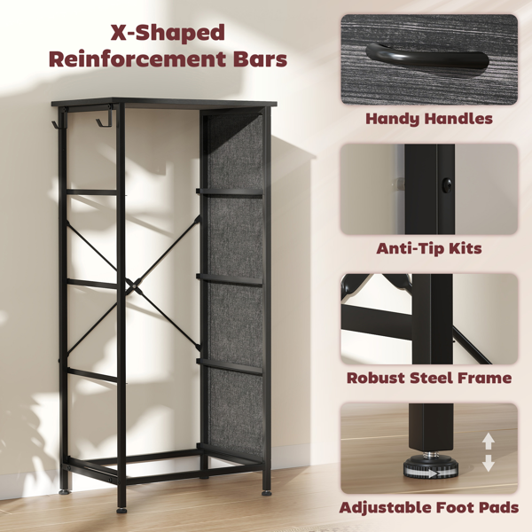 木制抽屉储物箱-5