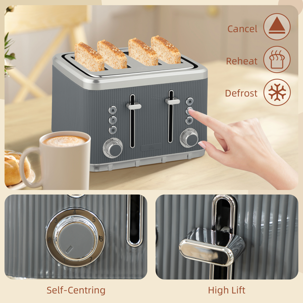 水壶和烤面包机套装-6