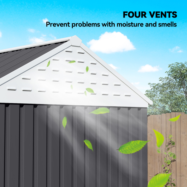 室外花园储物棚工具房 （周末不发货）（不支持无理由退货）-4