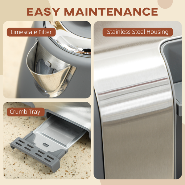 水壶和烤面包机套装-6