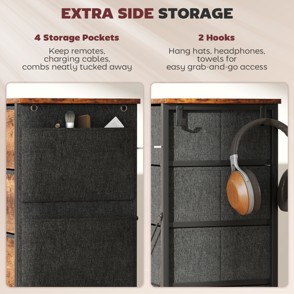 木制抽屉储物箱-7