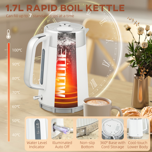 水壶和烤面包机套装-6