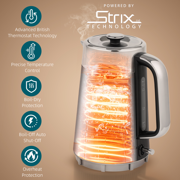 水壶和烤面包机套装-4