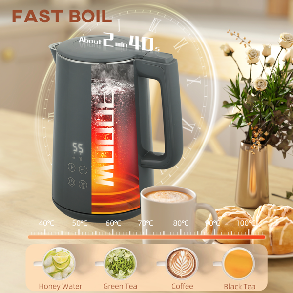 水壶和烤面包机套装-7