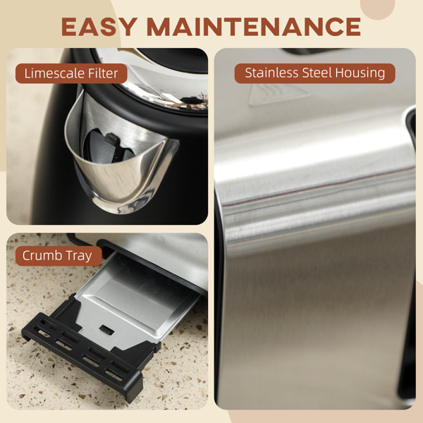 水壶和烤面包机套装-7