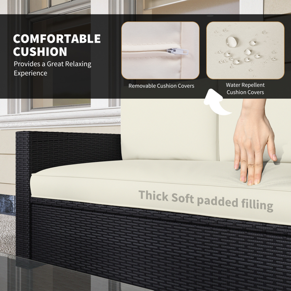 户外花园沙发 /外藤条沙发-5