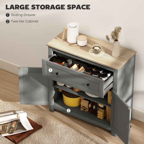 厨房侧板储物柜-6