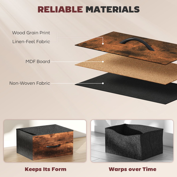 木制抽屉储物箱-5