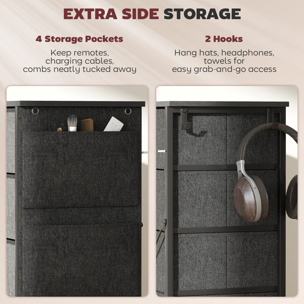 木制抽屉储物箱-4