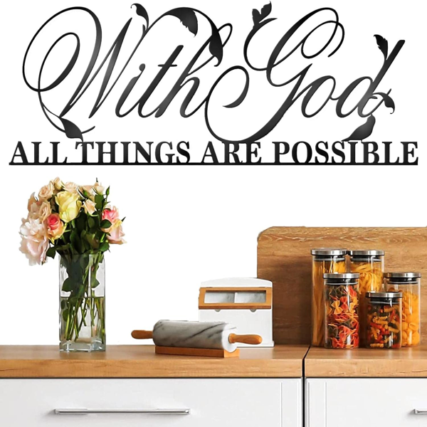 精美的金属墙艺术：“因为我知道我对你的计划”圣经经节。一个美丽和激励的墙壁装饰，作为一个墙壁雕塑，在你的室内设计声明。墙雕塑。（TikTok、temu下自提）-14