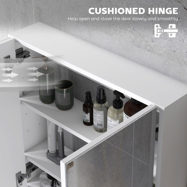 带镜子的浴室柜-4