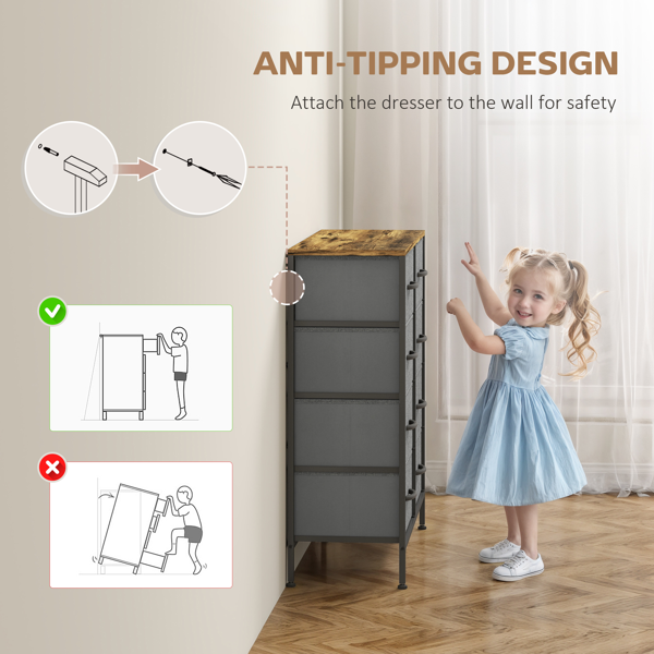 木制抽屉储物箱-5