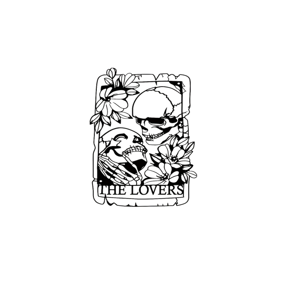 1 件精美的波西米亚金属哥特风格的骷髅情侣墙饰壁画，适用于室内、室外、家居、庭院、阳台装饰。万圣节装饰、家居装饰、卧室装饰、厨房装饰、墙面装饰、房屋装饰、房间装饰用品、客厅装饰。（TikTok、temu下自提）-10