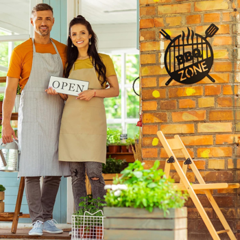 生活美好金属壁饰，古典 3D 圆形铁质文字艺术，适配乡村及乡村住宅风格。可用于室内外墙面，覆盖客厅、卧室、浴室等多空间，既是乡村婚礼佳礼，也能作万圣节装饰，兼满足多场景装饰需求（TikTok、temu下自提）