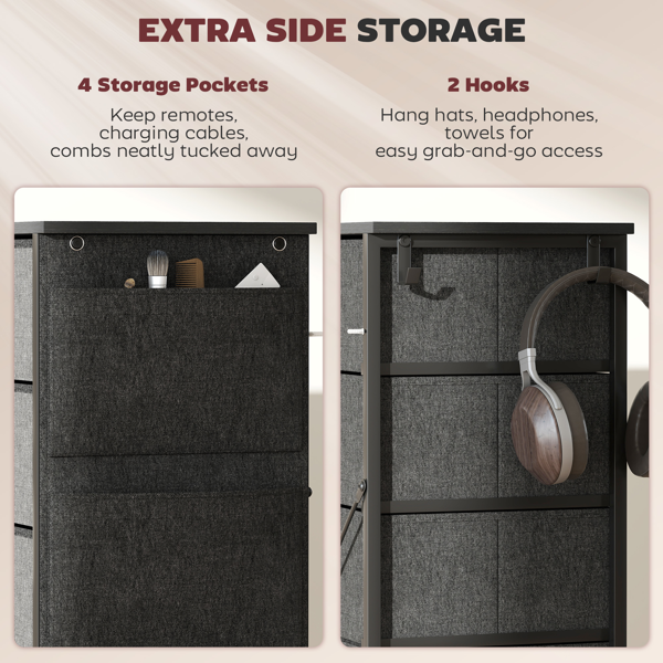 木制抽屉储物箱-7