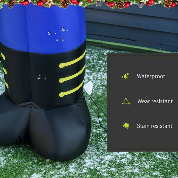 充气圣诞装饰胡桃夹子玩具兵  （周末不发货）-7