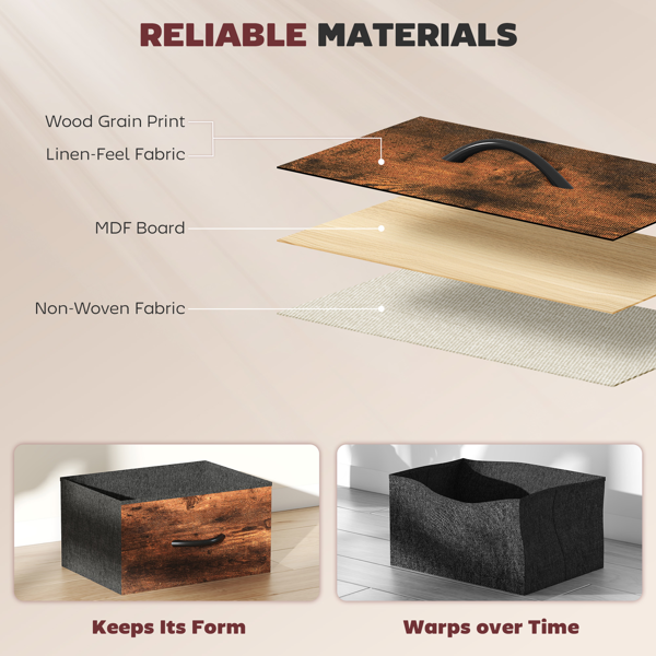 木制抽屉储物箱-3