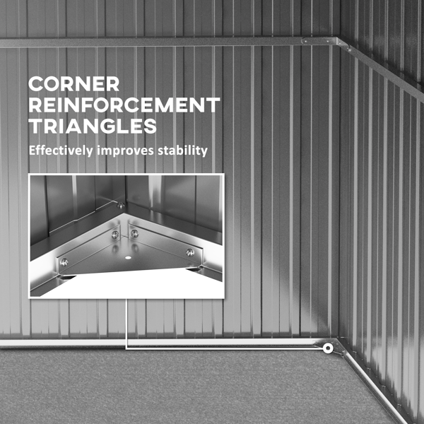 室外花园储物棚工具房 （周末不发货）（不支持无理由退货）-4