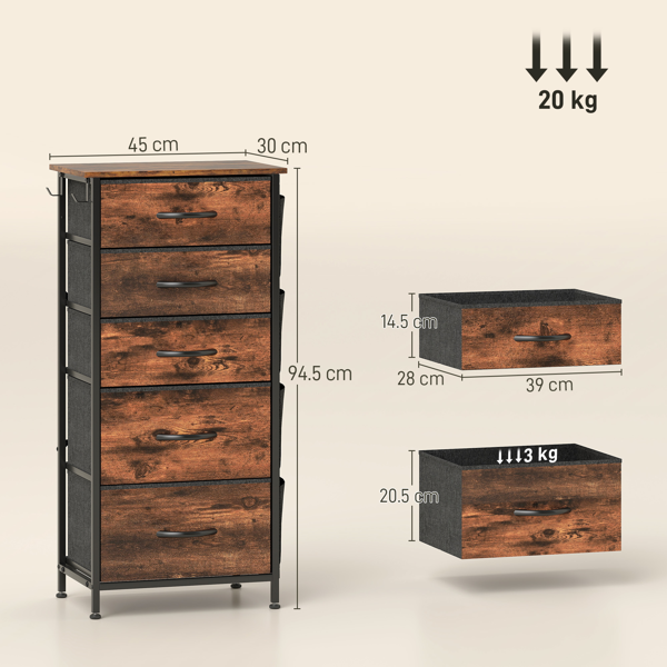 木制抽屉储物箱-2