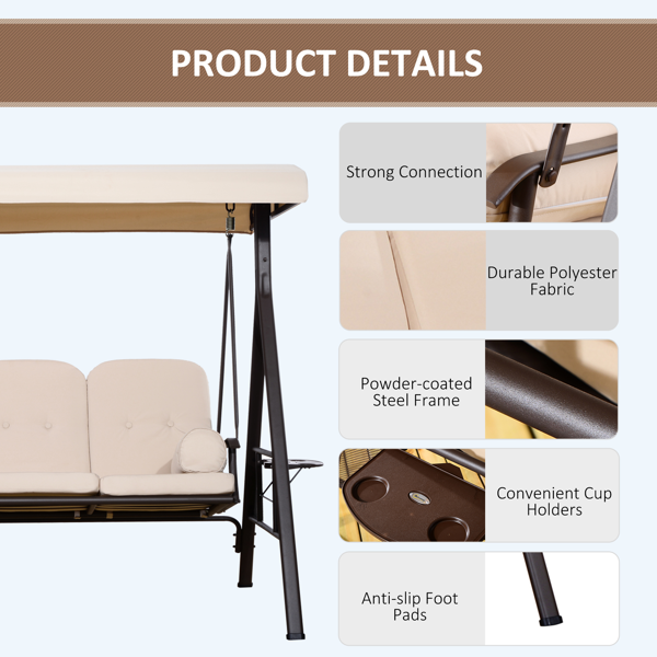 秋千、吊床（周末不发货）（ Amazon Shipping）（WalMart禁售）（不支持无理由退货）-7