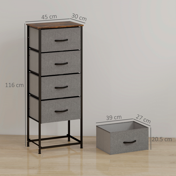 木制抽屉储物箱-7