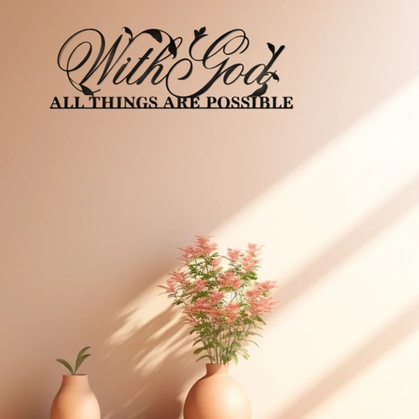 精美的金属墙艺术：“因为我知道我对你的计划”圣经经节。一个美丽和激励的墙壁装饰，作为一个墙壁雕塑，在你的室内设计声明。墙雕塑。（TikTok、temu下自提）-3