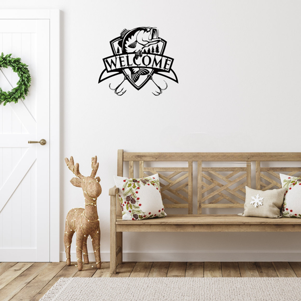 1 件基督教金属墙面装饰艺术品，带启迪人心的圣经经文诗句挂饰。可作感恩节、生日等场合宗教礼物，基督教风格设计，尺寸 17.71x12.59 英寸，兼满足室内、万圣节等多场景装饰需求。（TikTok、temu下自提）-16