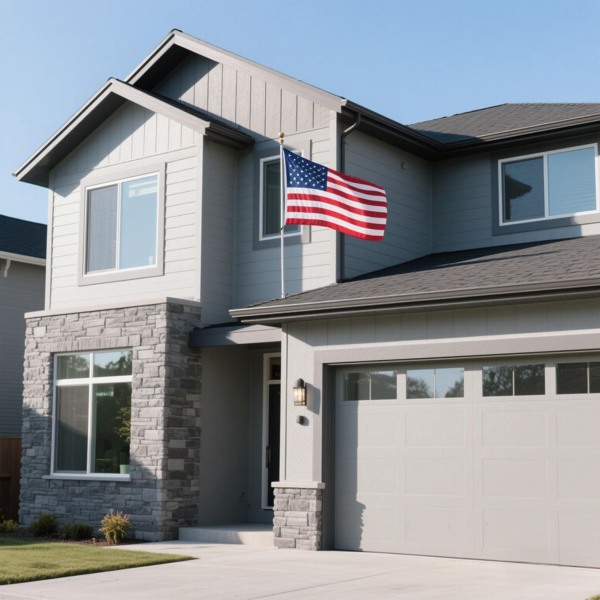 1件 2X3英尺 60*90cm美国国旗印花尼龙美国带黄铜镶边庭院装饰节日装饰用国旗(TK/TMEU下自提)-3