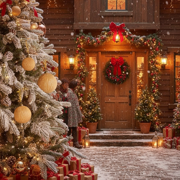 6件套3.9英寸玻璃圣诞球装饰品，用于节日树和派对圣诞装饰FBA发货-8