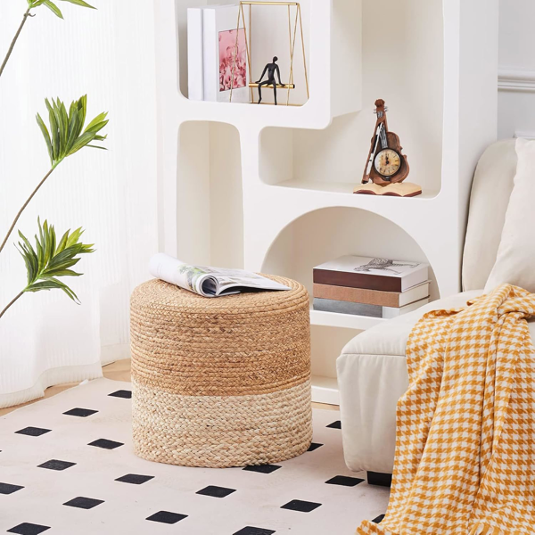 手工编织脚凳（Temu仅自提）-4