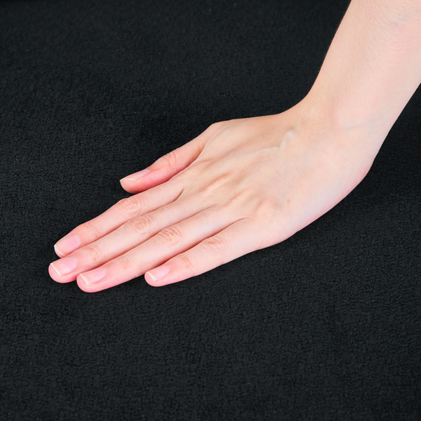 金属腿绒面布艺摇椅，配侧边储物袋——现代舒适与实用兼备-9