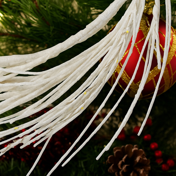 24英寸LED灯圣诞花环电池驱动前门装饰，适用于室内外节日花环FBA发货-9