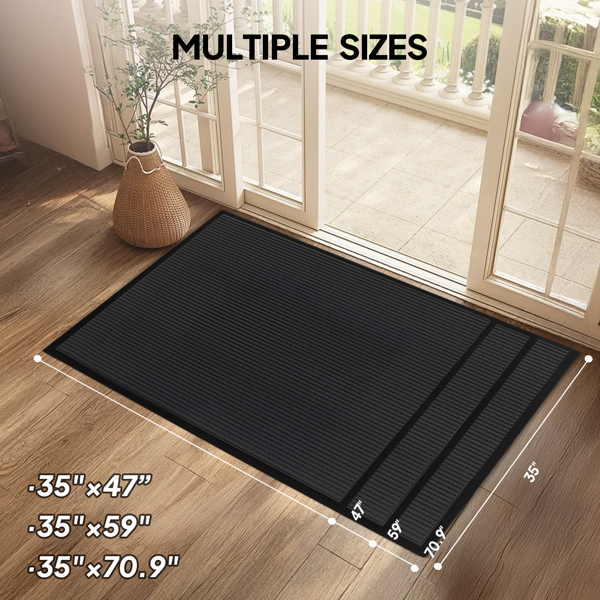 深灰色 pvc复合 1pc 商用地垫 入户用 90*150*0.7cm-6