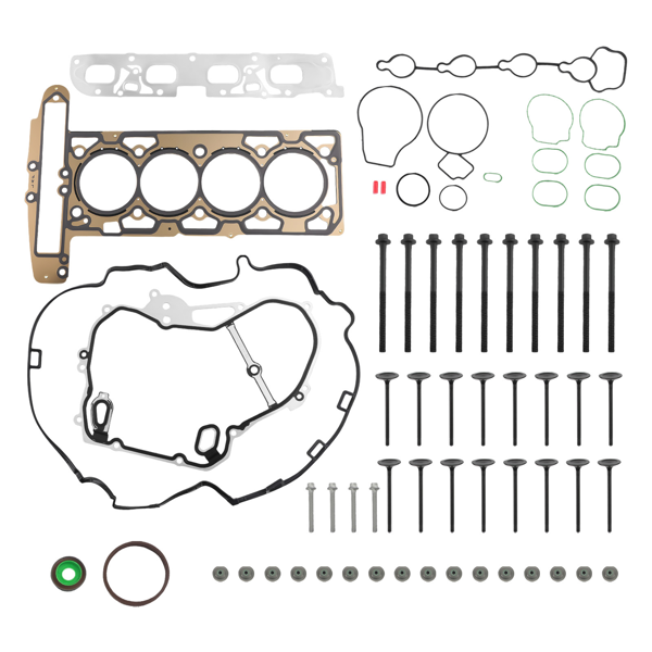 缸盖垫片及进排气阀门螺栓套装 适用于别克/GMC 2.4升发动机 2010-2013款-1
