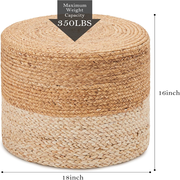 手工编织脚凳（Temu仅自提）-3