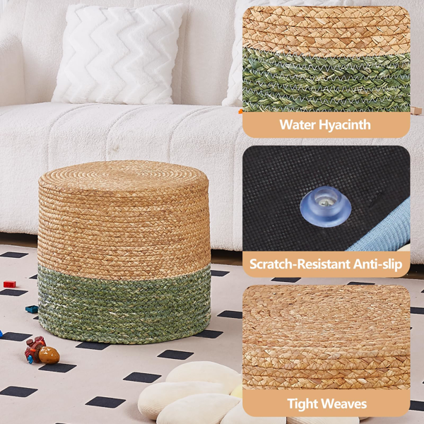 手工编织脚凳（Temu仅自提）-5