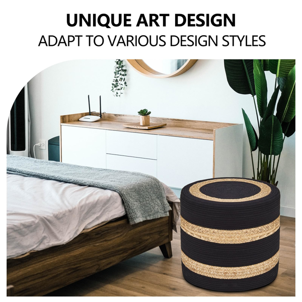 手工编织脚凳（Temu仅自提）-5