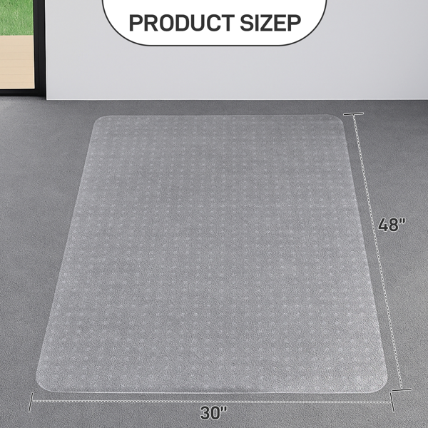 磨砂2.0 76*122厘米 长方形 带钉 30*48in PVC 地垫-8