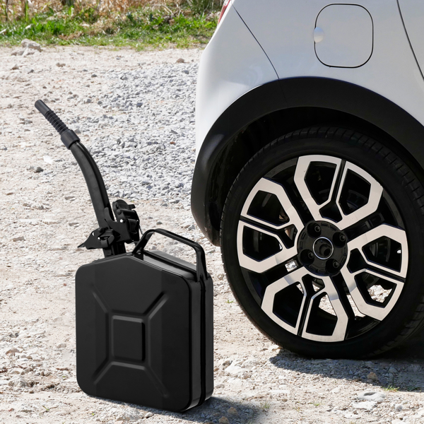 1pcs  铁质 5L 黑管 0.6mm 油桶 黑色-15