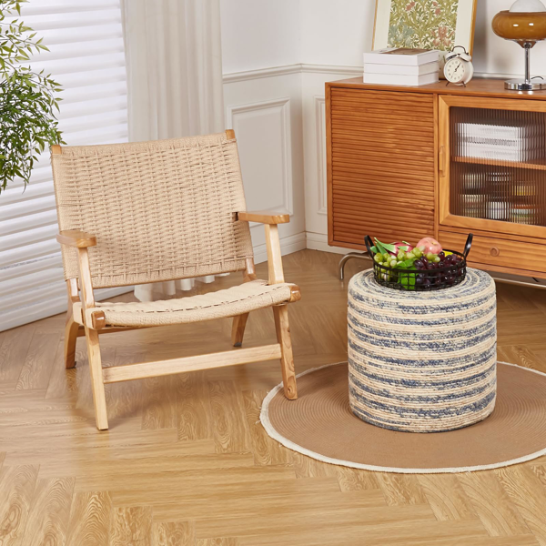 手工编织脚凳（Temu仅自提）-5