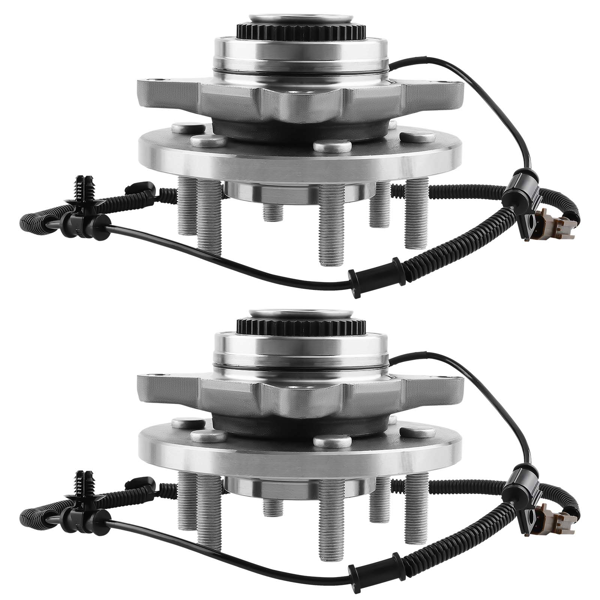 2件装前轮轴承及轮毂 适用于福特F-150 2015-2017款 V6 3.5升Flex车型 BR931007-3