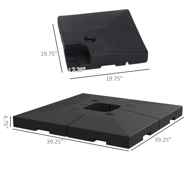 户外雨伞底座-2