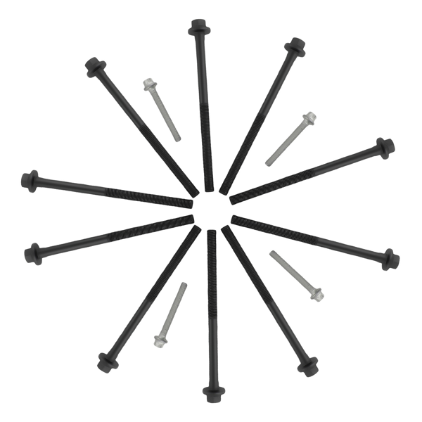 缸盖垫片及进排气阀门螺栓套装 适用于别克/GMC 2.4升发动机 2010-2013款-4
