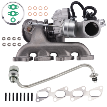 锻造涡轮增压器及供油管路套件适用于雪佛兰Trax、Cruze、Sonic 1.4L 140马力车型