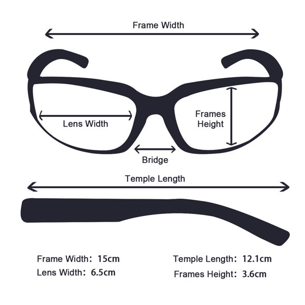 3副户外运动摩托车/自行车/骑行眼镜抗风护眼男女适用运动护目镜自行车眼镜太阳镜3色 灰色/透明/黄色-3