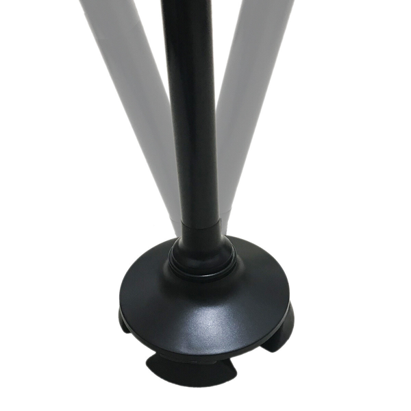 野营徒步手杖5级高度可调折叠手杖带LED灯和警报(TK/TMEU下自提)-4