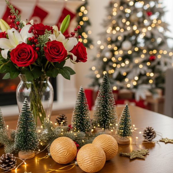 6件套3.9英寸玻璃圣诞球装饰品，用于节日树和派对圣诞装饰FBA发货-5