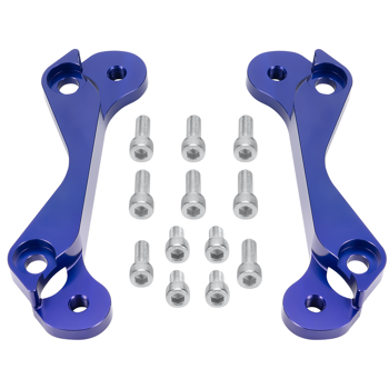 2 个后制动钳适配器和螺栓适用于斯巴鲁 WRX Impreza Legacy GT 2000 2001 2002-2009